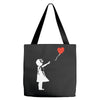 banksy style Tote Bags