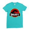 dracarys logo Ladies Fitted T-Shirt