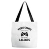 video games dont make me vidlent lag does Tote Bags