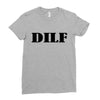 dilf Ladies Fitted T-Shirt