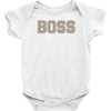 boss funny Baby Onesie