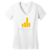 antisocial Women's V-Neck T-Shirt