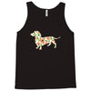 dachshund flower Tank Top