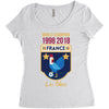 france world champions Women's Triblend Scoop T-shirt