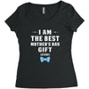 I Am The Best Mother's Day Gift Ever Boy Women's Triblend Scoop T-shirt