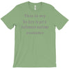 too lazy to get a halloween costume T-Shirt