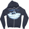 no bowling!!! Zipper Hoodie