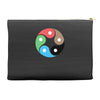 zentao symbol as evolution of the tao (yin yang) Accessory Pouches
