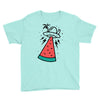 summer alien invasion bright color Youth Tee