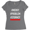 stormzy #merky Women's Triblend Scoop T-shirt