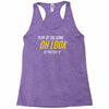play of the game Racerback Tank