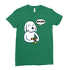 smart dog Ladies Fitted T-Shirt