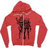 cable and deadpool Zipper Hoodie
