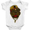 dog hip hop style Baby Onesie