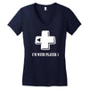 i'm with player Women's V-Neck T-Shirt