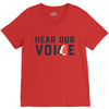 Women's March Hear Our Voice V-Neck Tee