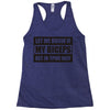 my biceps Racerback Tank