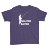 aster baiter mens rude fishing Youth Tee