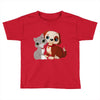 nice cat and dog Toddler T-shirt