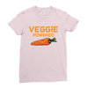 Veggie Powered Ladies Fitted T-Shirt