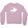 kanu sport wasser water paddel schiff outdoor fun see sea camping Crewneck Sweatshirt