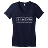 sarcasm elements Women's V-Neck T-Shirt