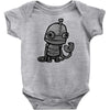 sad robot Baby Onesie