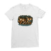 where the halflings are Ladies Fitted T-Shirt