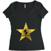 Hollywood Walk of Fame Baby Edition Women's Triblend Scoop T-shirt