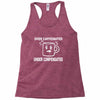 over caffeine Racerback Tank