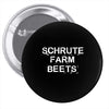 schrute farm beets Pin-back button