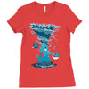 water storm Ladies Fitted T-Shirt