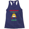 christmas baking team crew angel Racerback Tank