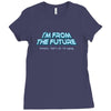 im from the future prezels thats all im saying Ladies Fitted T-Shirt
