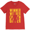 winner winner chicken dinner 3y V-Neck Tee
