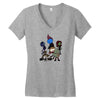 hooked on a feeling Women's V-Neck T-Shirt