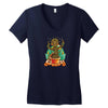 groovy groot Women's V-Neck T-Shirt
