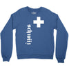 fan, swiss cross, switzerland, new Crewneck Sweatshirt