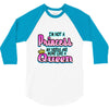 not princess queen 3/4 Sleeve Shirt