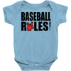 baseball rules Baby Bodysuit