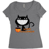 happy halloween Women's Triblend Scoop T-shirt