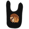 pancake pug Baby Bibs