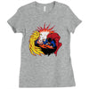 s vs s Ladies Fitted T-Shirt
