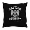 saviors university Throw Pillow