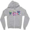 down at the milk bar Zipper Hoodie