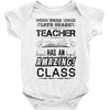 This 10 TH Grade Teacher Has An Amazing! Class Baby Onesie