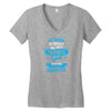 My Nana Is Totally My Most Favorite Girl Women's V-Neck T-Shirt