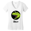libuv Women's V-Neck T-Shirt