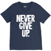 never give up 2 V-Neck Tee