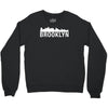 brooklyn city skyline silhouette Crewneck Sweatshirt